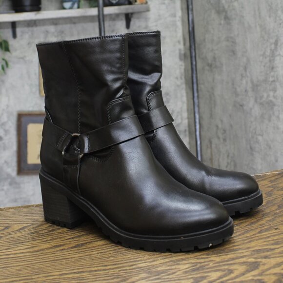 Universal Thread Womens Greyson Dress Boots 88870691 Black 11M - Picture 1 of 7